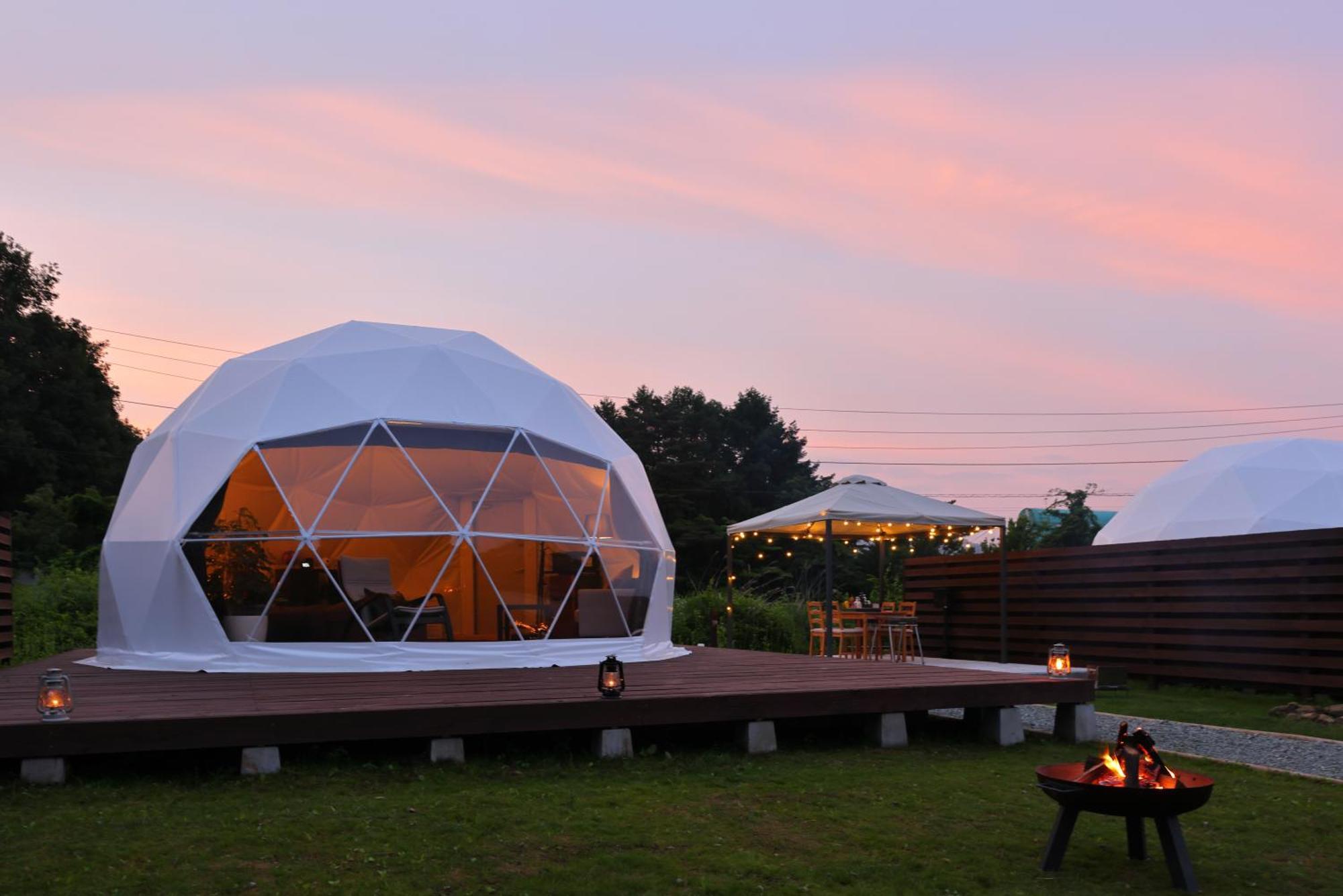 Glamping Resort Varie Fujikawaguchiko Eksteriør billede